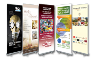Low Cost Roll Up Advertising Banners 