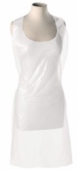 White Disposable Flat Packed Aprons