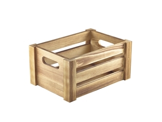 Wooden Crate Table Caddies