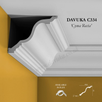 C334 'Cyma Recta' cornice