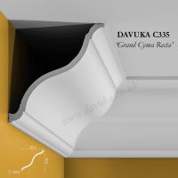 C335 'Grand Cyma Recta' cornice