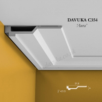 C354 'Aura' Contemporary Cornice