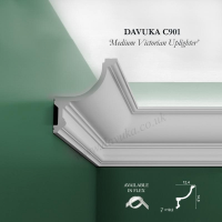 C901 'Medium Victorian uplighter' cornice