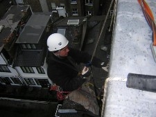 Cladding Installation Via Abseiling In London