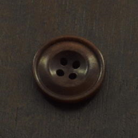 Corozo Button - Brown
