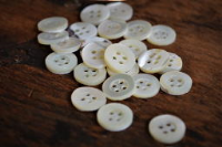Mother Of Pearl Trocas Shell 18 Ligne Shirt Buttons