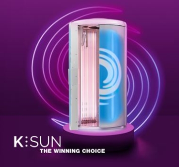 Multi Colour LED Lighting Sunbeds For Tanning Centres In Bedfordshire