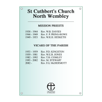 Acrylic Honour Board Manufacturers For Churches