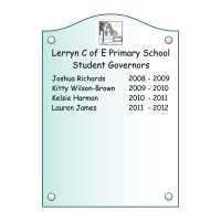 Acrylic Honour Board Manufacturers For Primary Schools