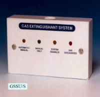 4 Lamp Gas System Status unit - Flush