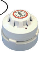 Slave smoke detector, c/w base