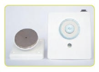 Spare catch plate for 500N door retainers, low profile