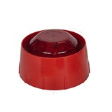 Wall mounting, addressable, loop powered sounder with RED beacon, RED,