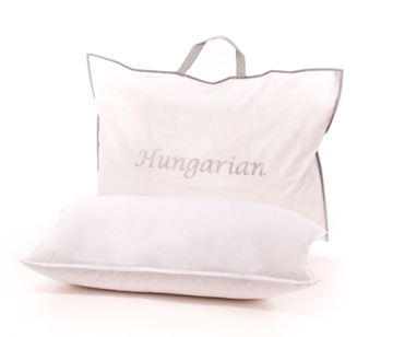 Hungarian White Goose Down Pillow