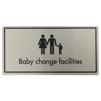 Baby Change Facilities Door Sign