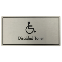 Disabled Toilets Door Sign