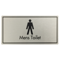 Mens Toilets Door Sign
