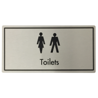 Generic Toilets Door Sign