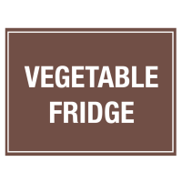 Vegetables Fridge Storage Sticker