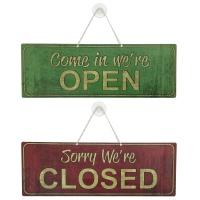 Shop Open / Closed sign