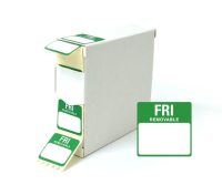 Friday Day Dot Food Labels - 25x25mm