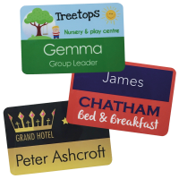 Large Staff Name Badges - 76 x 50mm