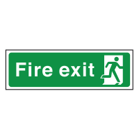 Fire Exit Sign - Final Exit Point
