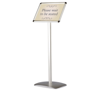 Decorative Freestanding information menu stand. Available in A4 & A3 size