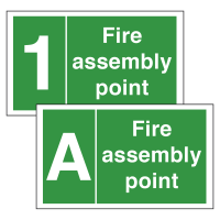 Fire Assembly Point Zone Sign