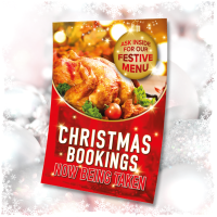 Christmas Poster - Bookings Now Being Taken A1 A2 A3