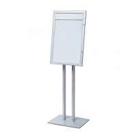 A2 Lockable Personalised Poster Display Stand / Menu Display Stands