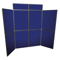 8 Panel Folding Display Kit