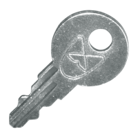 TITON Key To Suit Alliance Cam Catch & Kawneer Window Handle