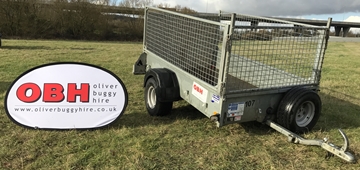 High Sided Cage Trailers For Hire
