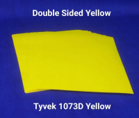 DuPont™ Tyvek® (75gsm base) - Yellow Both Sides - A4 & A3