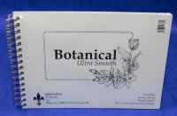 Botanical Ultra Smooth Fat Pad - 300gsm / 140lbs - Hot Press A4 - 25 Sheets
