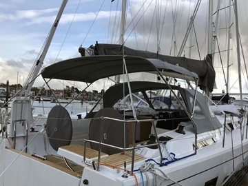 Bespoke UK Manufactured Biminis For Yachts