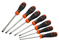 Bahco&#174; Bahcofit Slotted & Phillips 7-Piece Screwdriver Set
