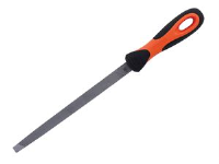 Bahco&#174; Handled Three Square Second Cut File