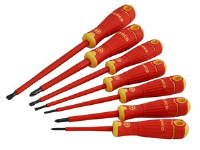 Bahco&#174; Bahcofit Insulated Slotted & Phillips 7 Piece Screwdriver Set