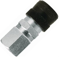 CEJN&#174; Series 116 Female Coupling (Angled Connection-Integrated Swivel)