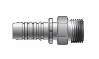 GlobalSpiral&#8482; Male French Gaz 24&#176; Coupling