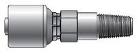 MegaCrimp&#174; Male NPT Long Nose Coupling