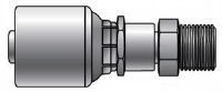 MegaCrimp&#174; Male SAE Inverted 45&#176; Cone Coupling