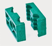 RSB&#174; Twin Tube Clamp Jaws Polypropylene