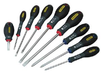 Stanley Tools FatMax Screwdriver Set Parallel/Flared/Pozi Set of 9