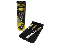 Stanley Tools FatMax Bevel Edge Chisel with Thru Tang Set of 3