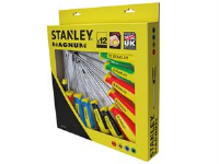 Stanley Tools Magnum Phillips/Flared/Parallel/PoziDrive/Torx Screwdriver Set of 12