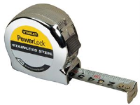 Stanley Tools PowerLock Blade Armor Pocket Tape 10m/33ft (Width 25mm)
