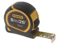 Stanley Tools Pocket Tape 8m/26ft (Width 25mm)